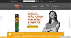 Desktop Screenshot of baygon.com.br