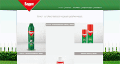 Desktop Screenshot of baygon.fi